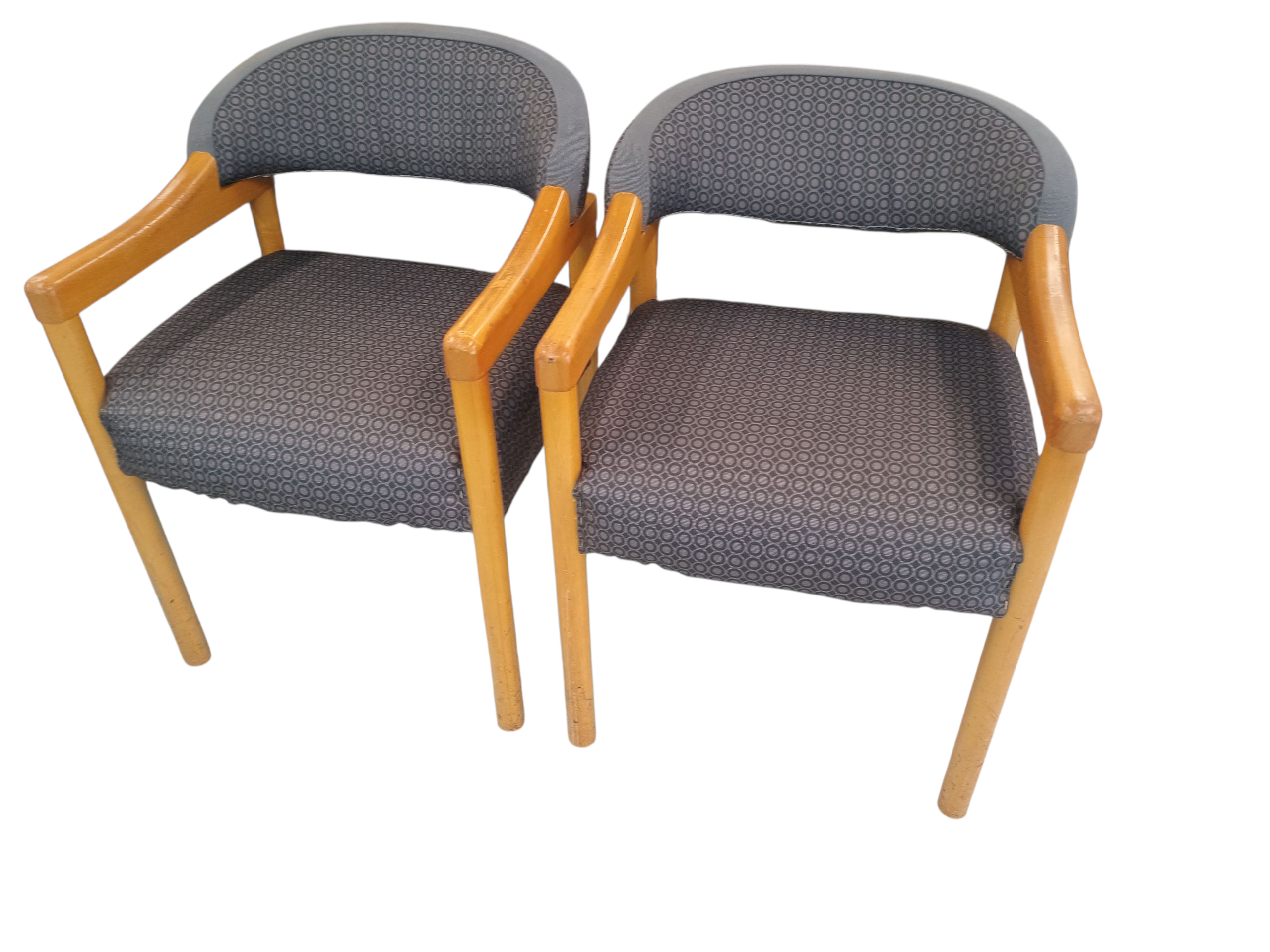 Duo upcycled chairs