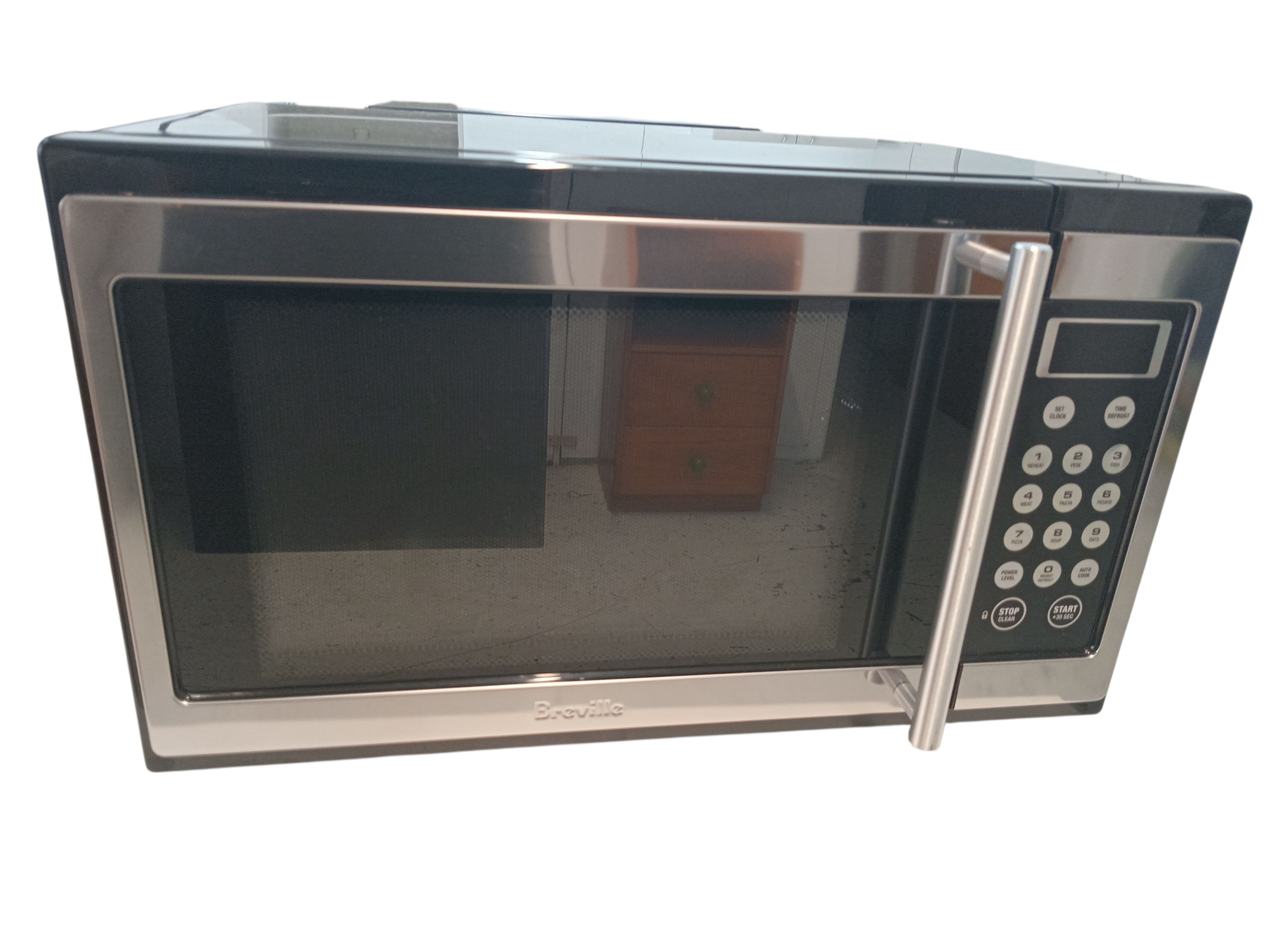 Black Breville Microwave